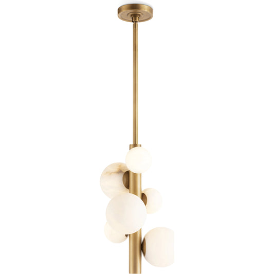 Styx Vertical Pendant by Regina Andrew. Made from steel in a modern style.