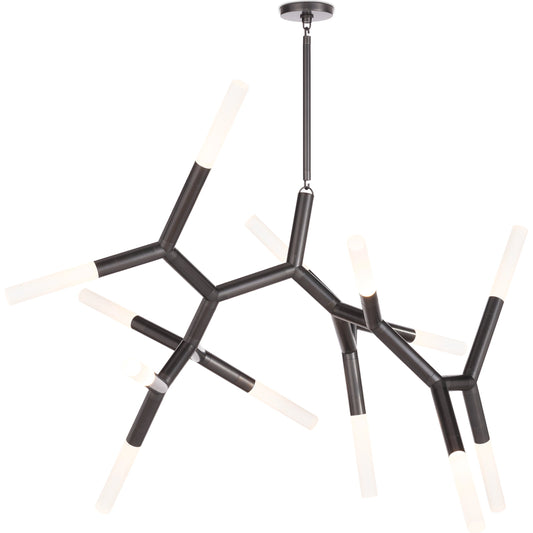 Traveler Chandelier by Regina Andrew. Made from steel in a modern style.