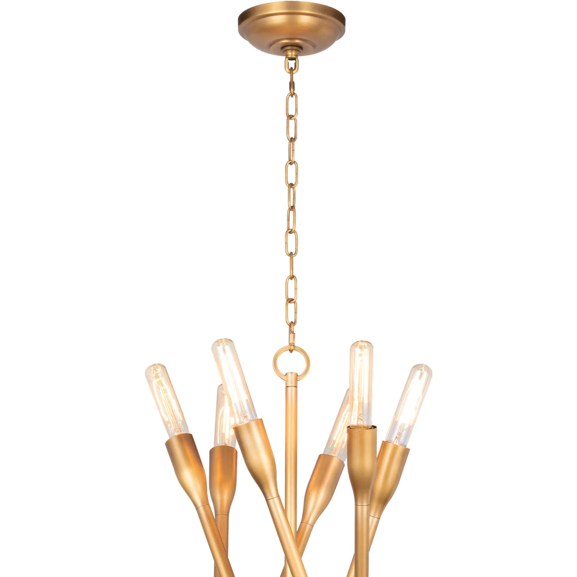 Cobra Chandelier by Regina Andrew. Made from steel in a modern style.