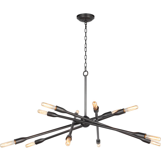 Cobra Chandelier by Regina Andrew. Made from steel in a modern style.
