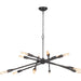 Cobra Chandelier by Regina Andrew. Made from steel in a modern style.
