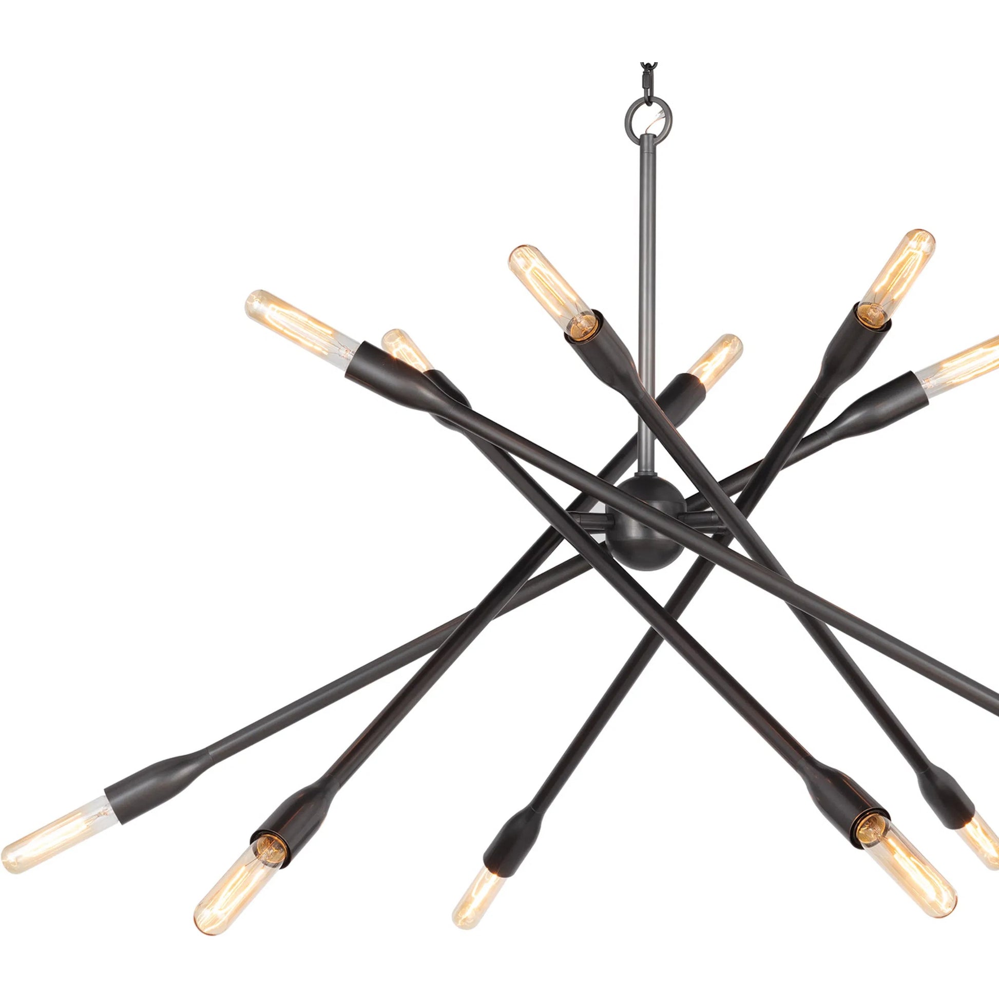 Cobra Chandelier by Regina Andrew. Made from steel in a modern style.