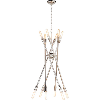 Cobra Chandelier by Regina Andrew. Made from steel in a modern style.