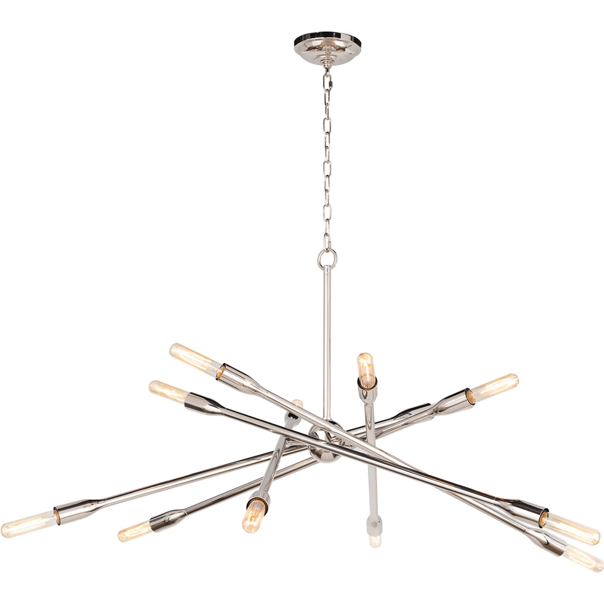 Cobra Chandelier by Regina Andrew. Made from steel in a modern style.