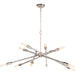 Cobra Chandelier by Regina Andrew. Made from steel in a modern style.