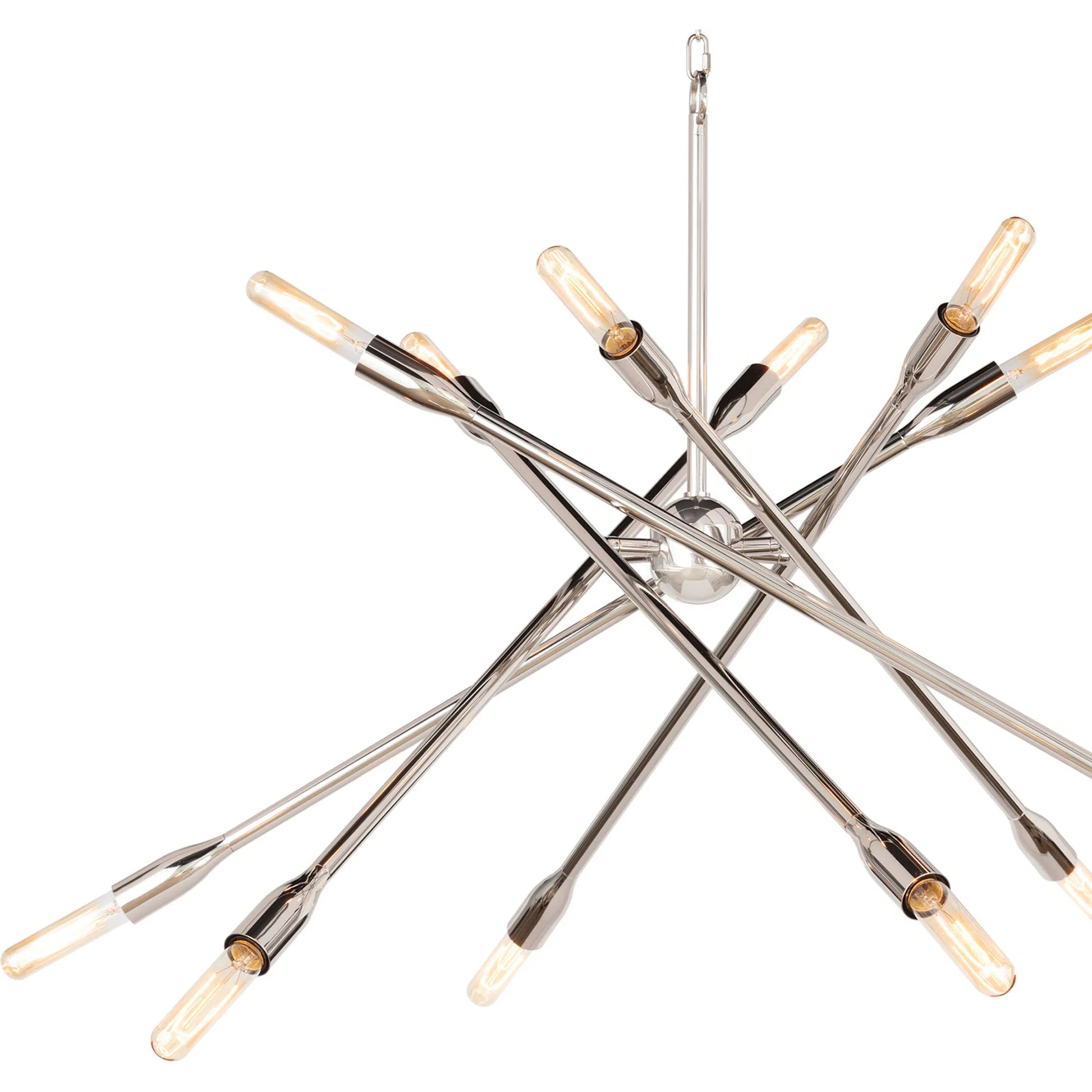 Cobra Chandelier by Regina Andrew. Made from steel in a modern style.