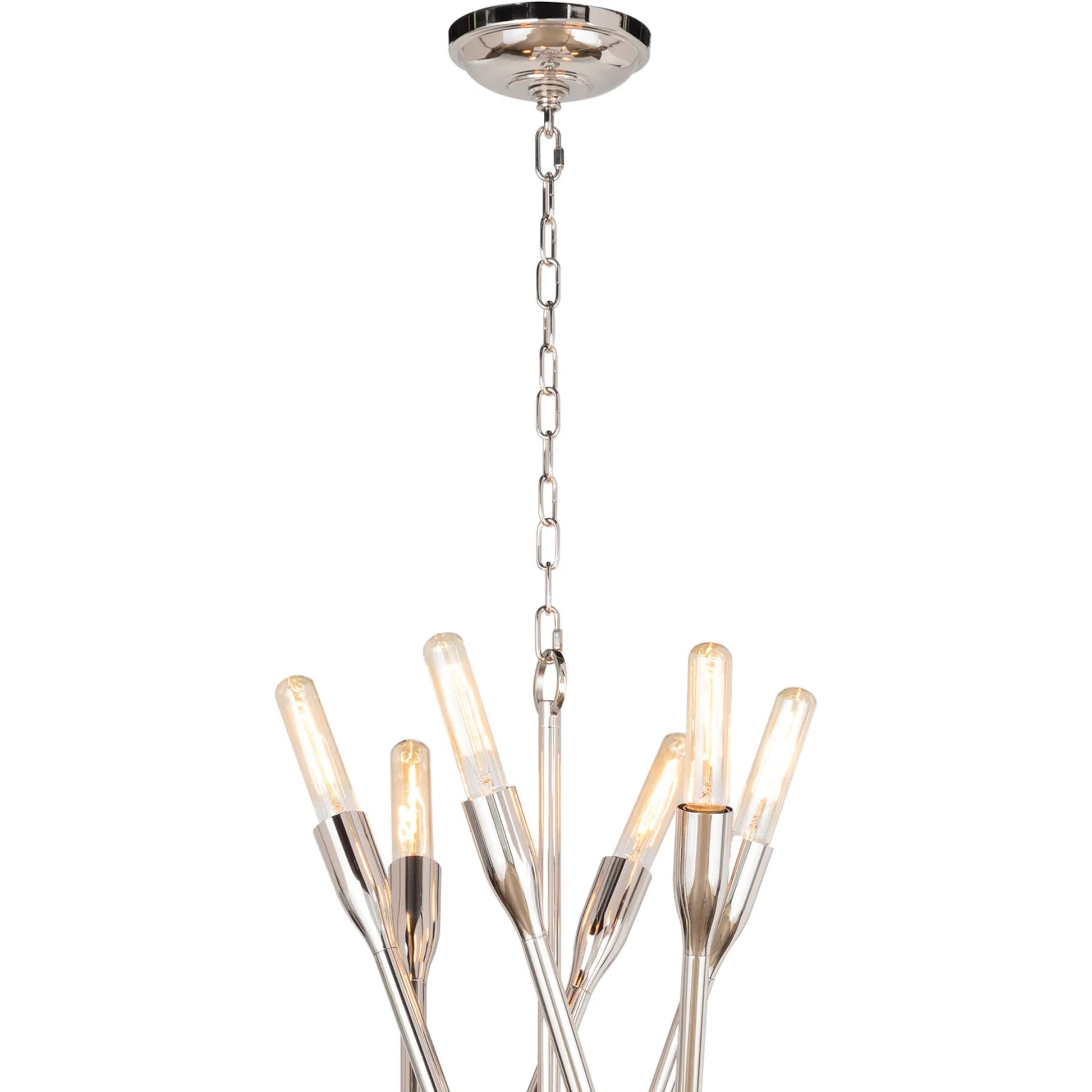 Cobra Chandelier by Regina Andrew. Made from steel in a modern style.