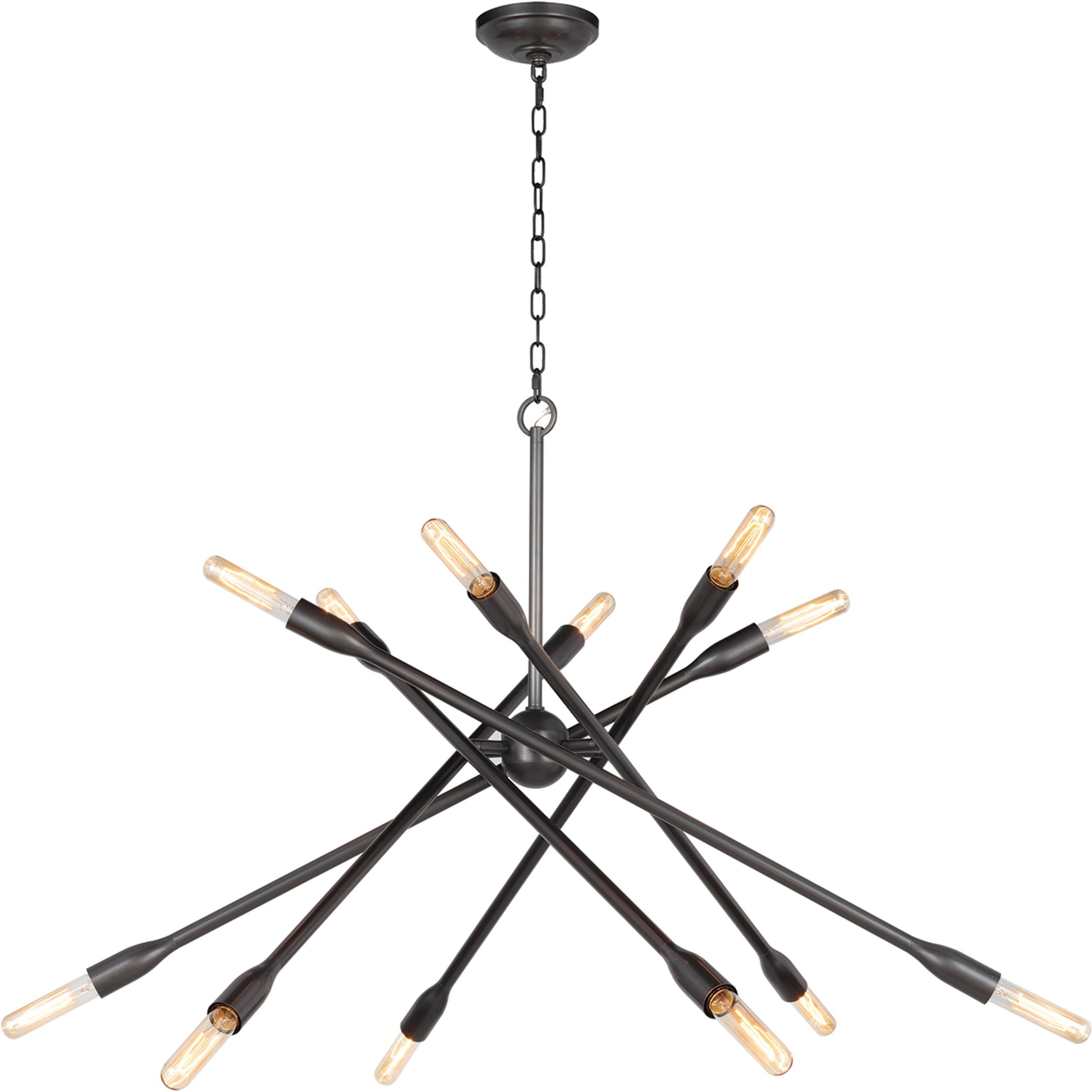 Cobra Chandelier by Regina Andrew. Made from steel in a modern style.