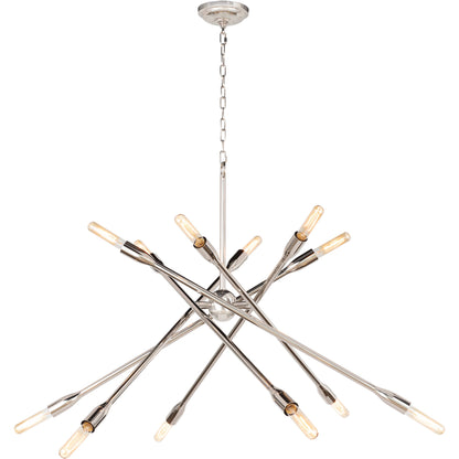 Cobra Chandelier by Regina Andrew. Made from steel in a modern style.