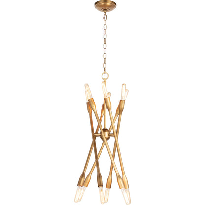 Cobra Chandelier by Regina Andrew. Made from steel in a modern style.