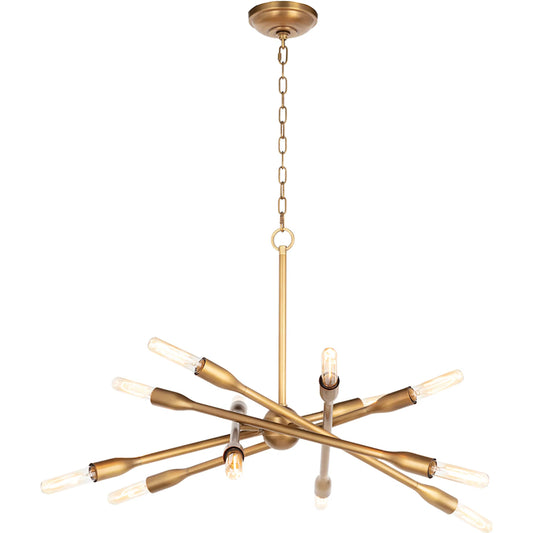 Cobra Chandelier by Regina Andrew. Made from steel in a modern style.
