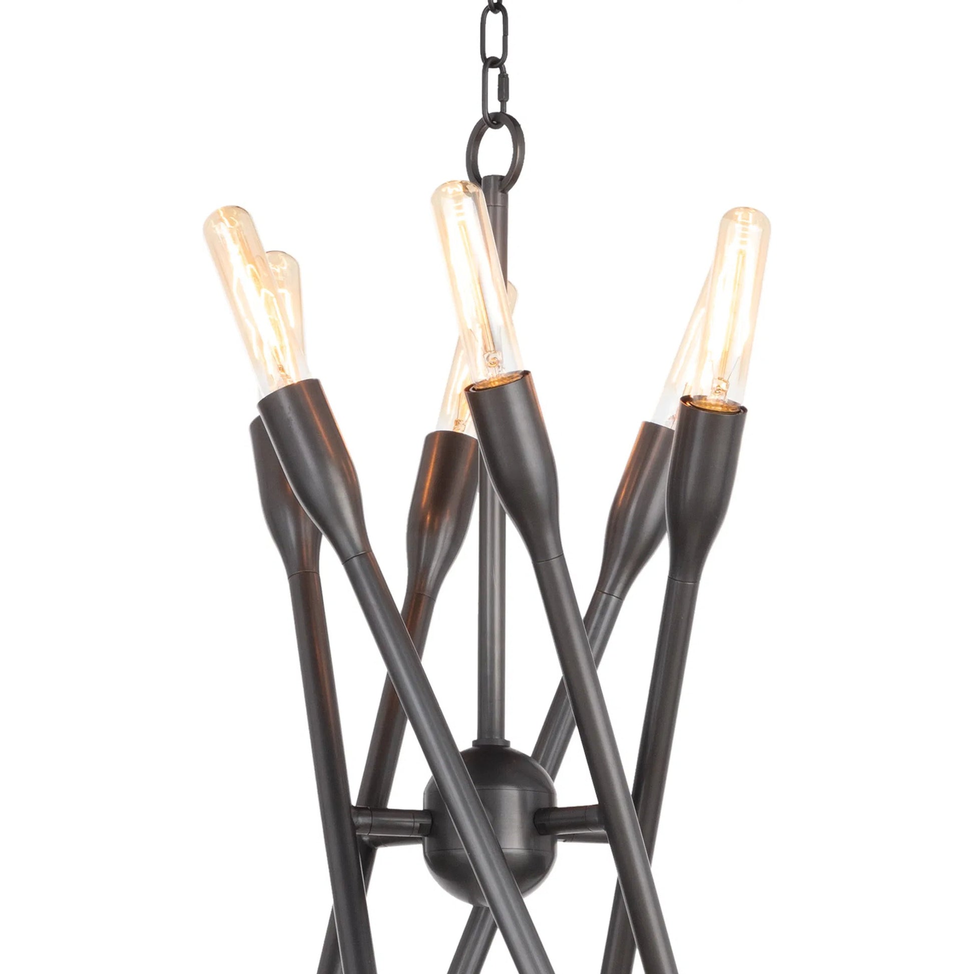 Cobra Chandelier by Regina Andrew. Made from steel in a modern style.