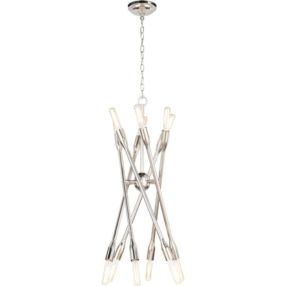 Cobra Chandelier by Regina Andrew. Made from steel in a modern style.