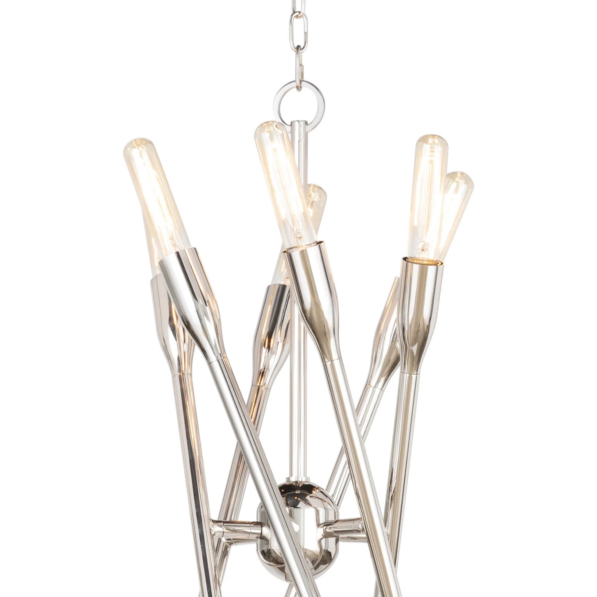 Cobra Chandelier by Regina Andrew. Made from steel in a modern style.