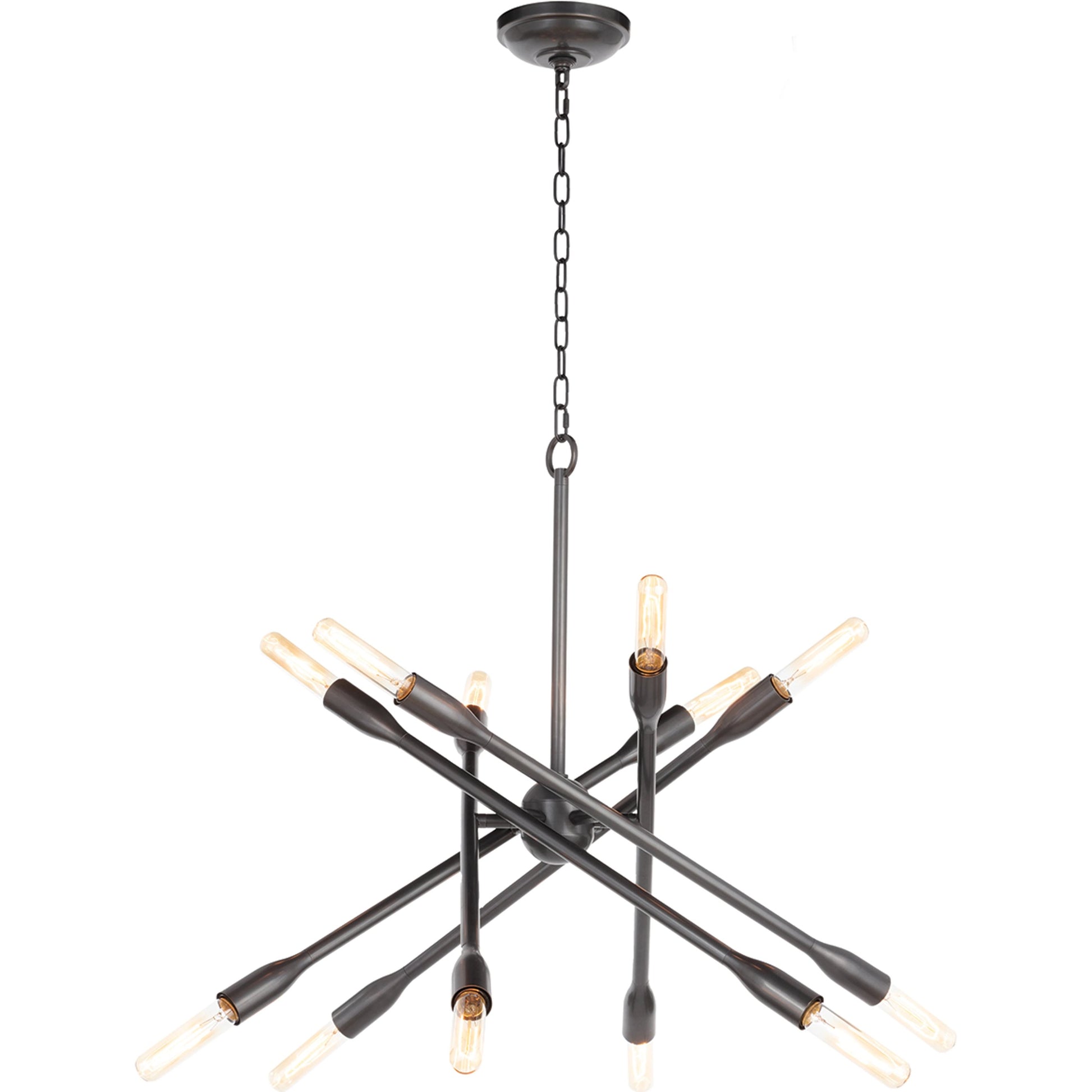 Cobra Chandelier by Regina Andrew. Made from steel in a modern style.