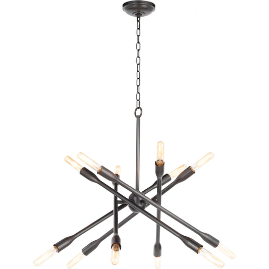 Cobra Chandelier by Regina Andrew. Made from steel in a modern style.