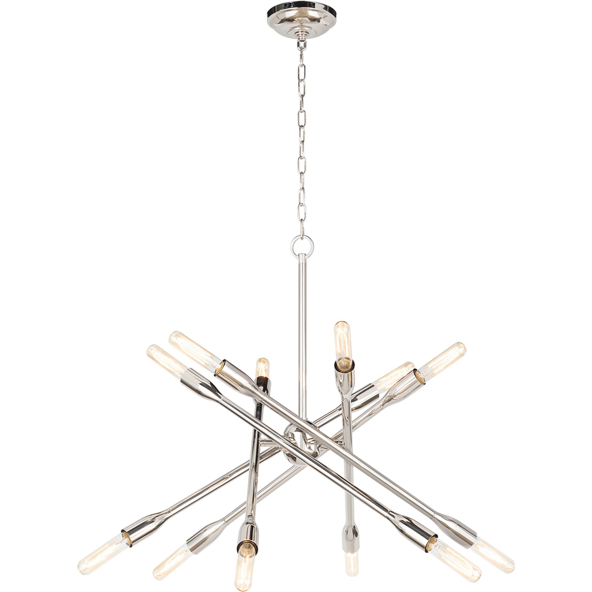 Cobra Chandelier by Regina Andrew. Made from steel in a modern style.