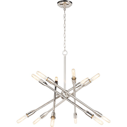 Cobra Chandelier by Regina Andrew. Made from steel in a modern style.