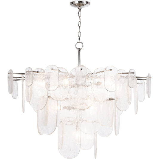 Echo Chandelier by Regina Andrew. Made from glass in a modern style.