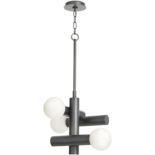 Dion Pendant by Regina Andrew. Made from steel in a modern style.