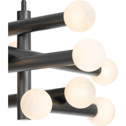 Dion Chandelier by Regina Andrew. Made from steel in a modern style.