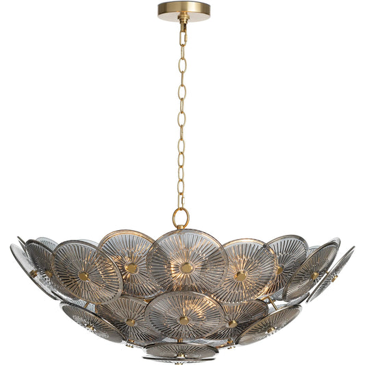 Holly Chandelier by Regina Andrew. Made from glass in a unique style.