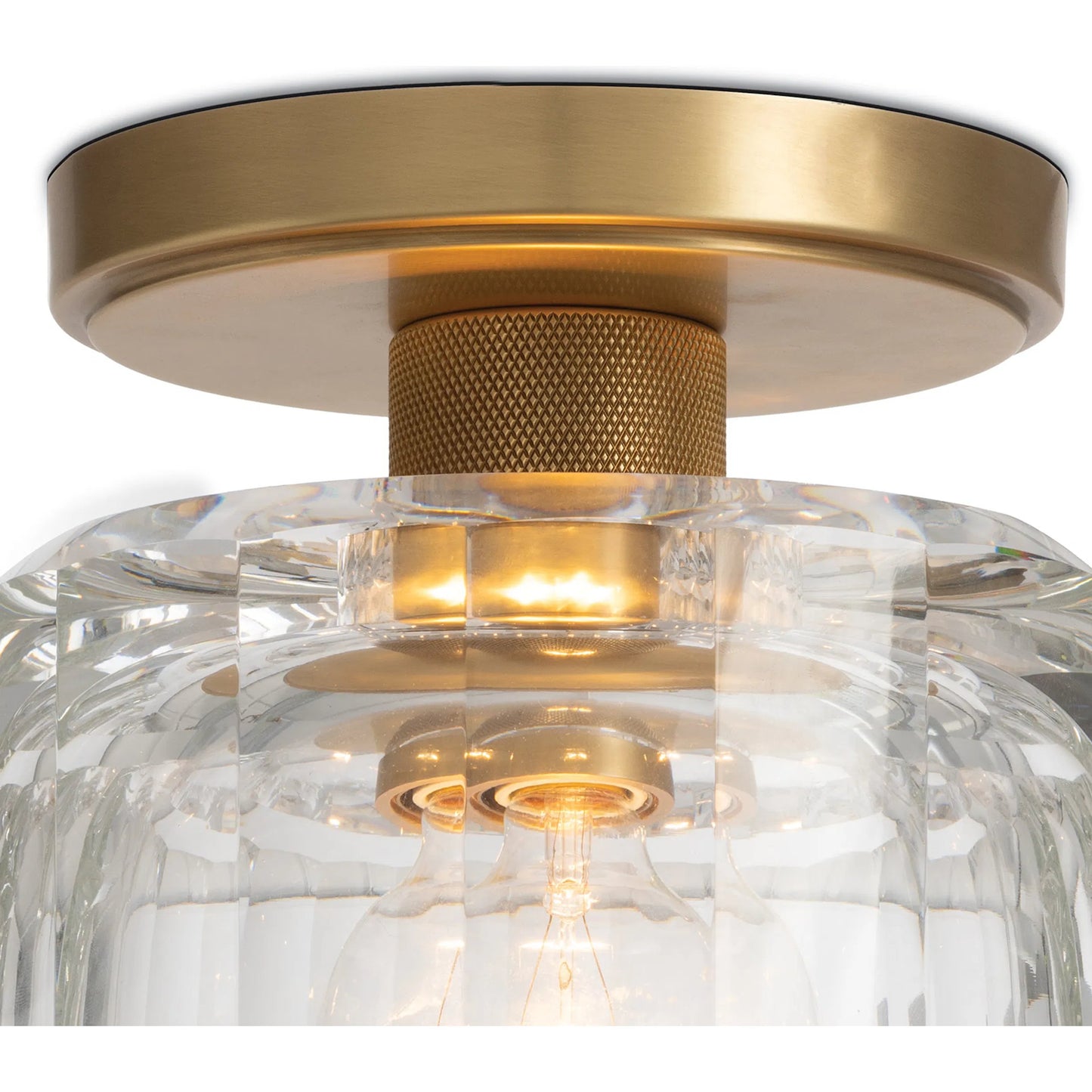 001 SI-2262745 | Closeup | Bijoux Crystal Flush Mount by Regina Andrew. Made from crystal in a modern style.