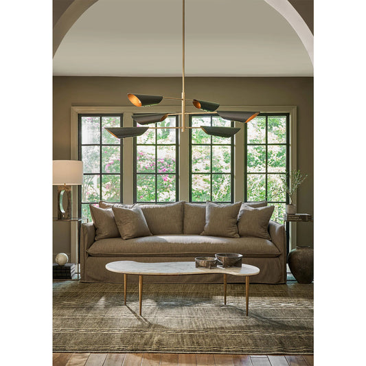 Vest Chandelier by Regina Andrew. Made from steel in a modern style.