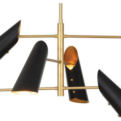 Vest Chandelier by Regina Andrew. Made from steel in a modern style.