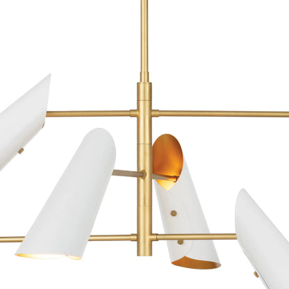 Vest Chandelier by Regina Andrew. Made from steel in a modern style.