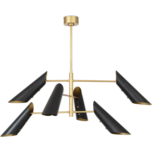 Vest Chandelier by Regina Andrew. Made from steel in a modern style.