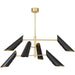 Vest Chandelier by Regina Andrew. Made from steel in a modern style.