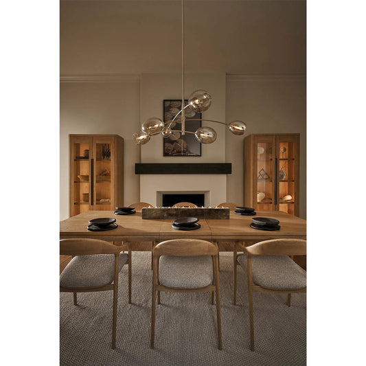 Artemis Chandelier, Champagne by Regina Andrew. Made from glass in a modern style.