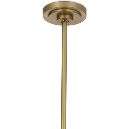 Artemis Single Pendant, Champagne by Regina Andrew. Made from glass in a modern style.