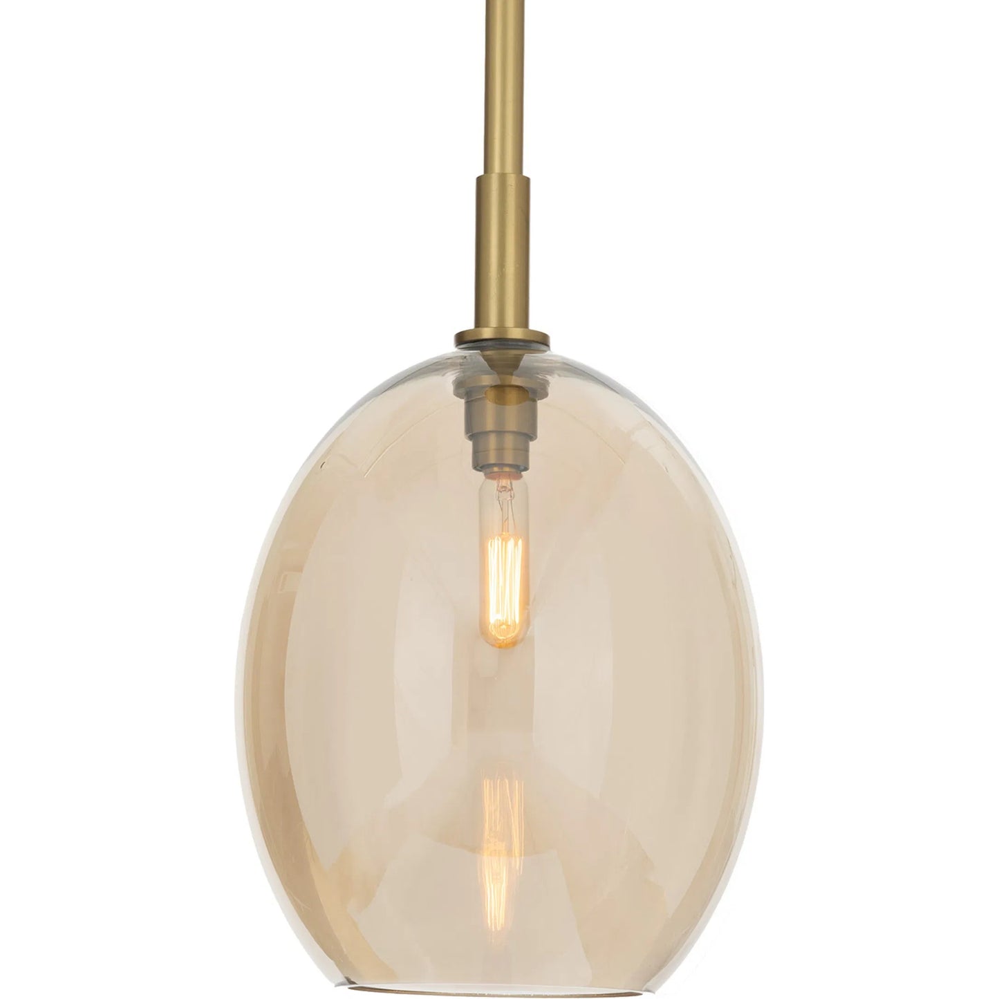 001 SI-2262769 | Closeup | Artemis Single Pendant, Champagne by Regina Andrew. Made from glass in a modern style.