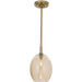 Artemis Single Pendant, Champagne by Regina Andrew. Made from glass in a modern style.