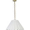 White, Natural Brass