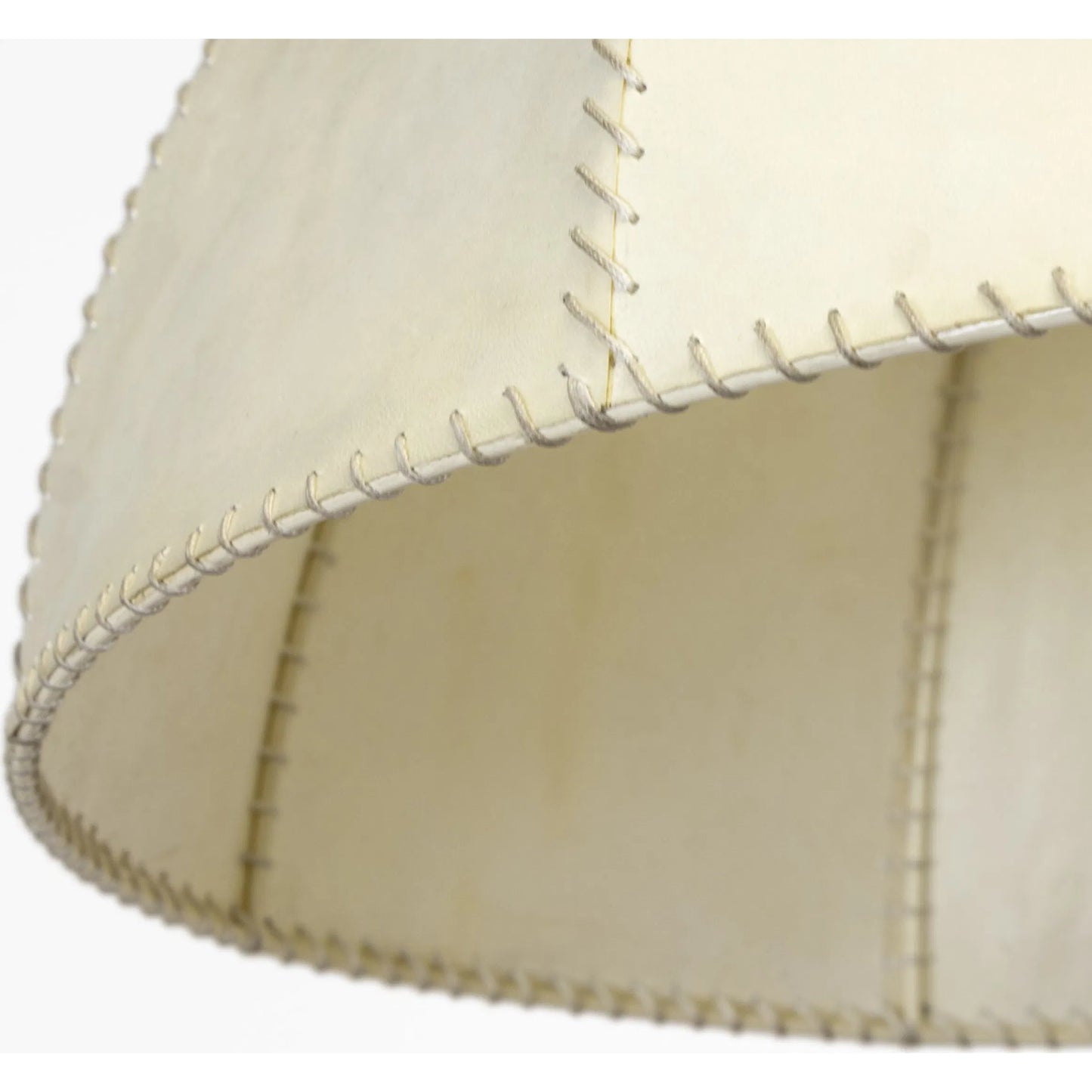 001 SI-2629008 | Closeup | Stevie Vellum Pendant by Regina Andrew in neutral and natural. Made from leather in a unique style.