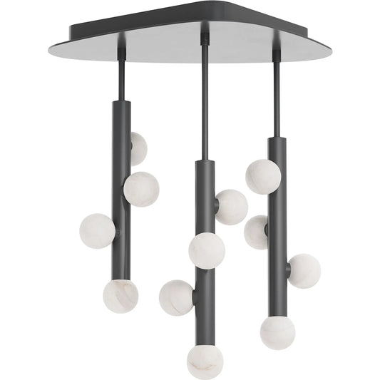 Rhoads Chandelier by Regina Andrew. Made from steel in a unique style.