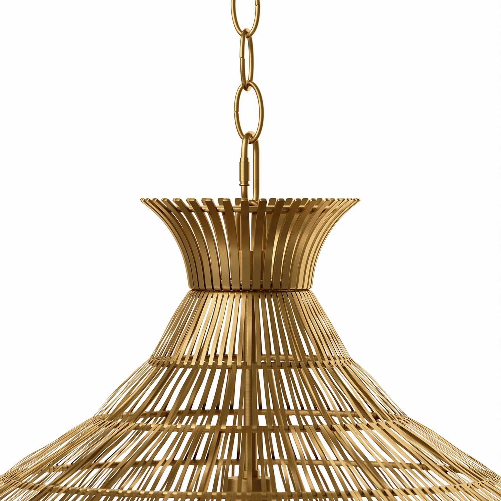 Cupola Metal Pendant by Regina Andrew in brass and brass. Made from iron in a unique style.