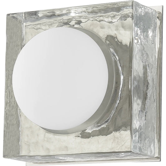 Mackay Square Wall Sconce by Hudson Valley. Made from steel in a modern style.