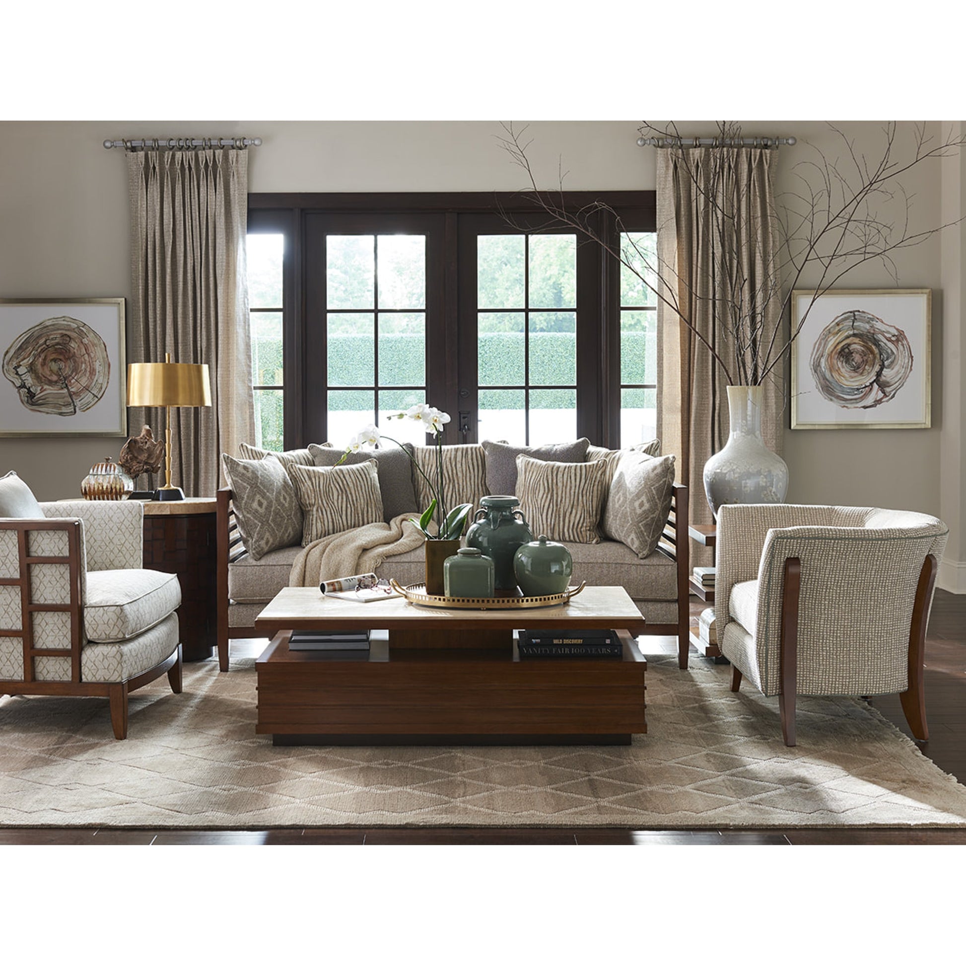 Solstice Cocktail Table by Tommy Bahama Home. Made from unique in a coastal style.