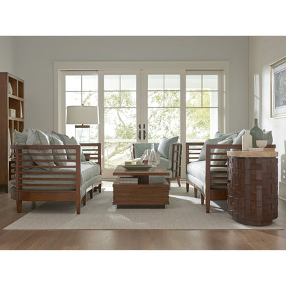 Solstice Cocktail Table by Tommy Bahama Home. Made from unique in a coastal style.