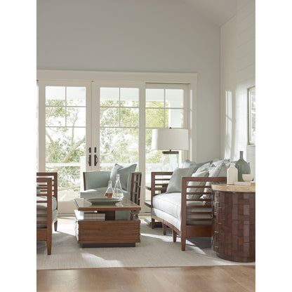 Solstice Cocktail Table by Tommy Bahama Home. Made from unique in a coastal style.