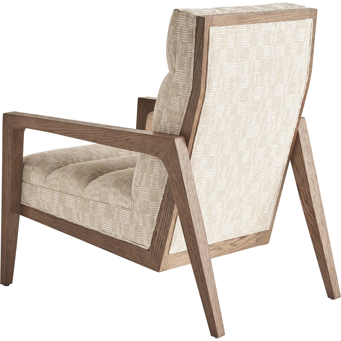 002 SI-2540605 | Additional Silo | Hayley Chair by Tommy Bahama Home in cream and brown. Made from white oak, fabric in a unique style.