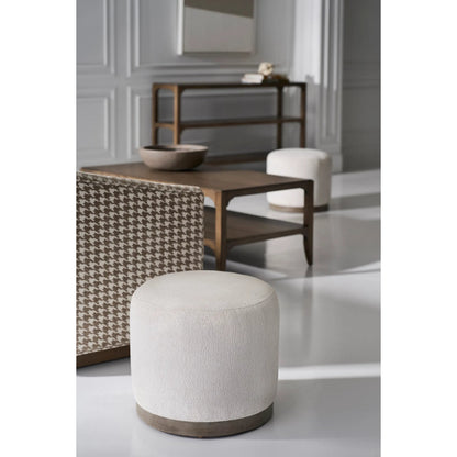 Callahan Console Table by Fairfield Chair in brown and louve. Made from high pressure laminate, red oak solids, veneers in a unique style.