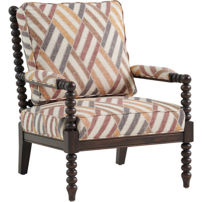 Maarten Chair by Lexington in dark mocha. Made from unique in a transitional style.