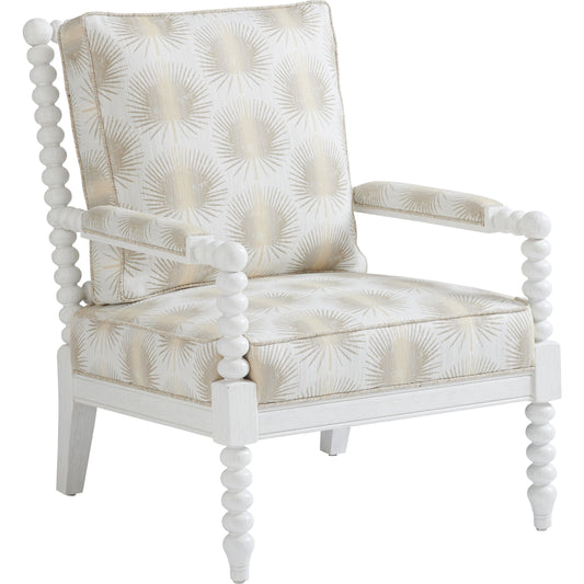 Maarten Seashell Chair by Tommy Bahama Home in seashell. Made from unique in a coastal style.