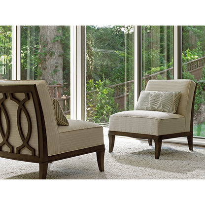 Montaigne Armless Chair by Lexington. Made from unique in a transitional style.