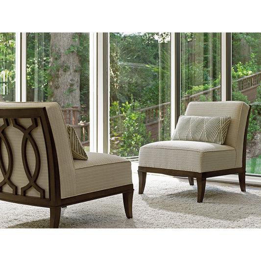 Montaigne Armless Chair by Lexington. Made from unique in a transitional style.